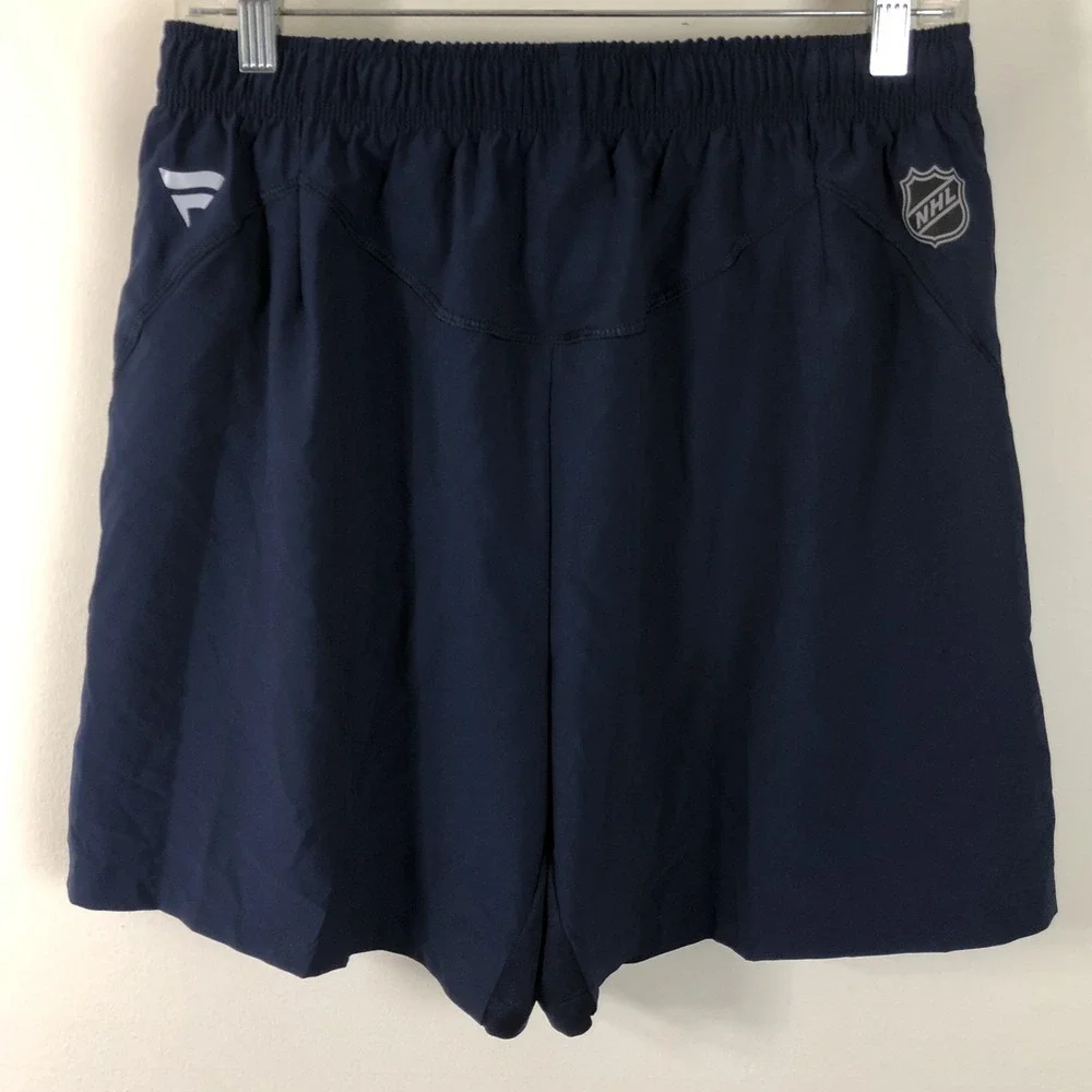 Fanatics NHL Washington Capitals 2024 Development Camp Game Shorts Sz L Navy